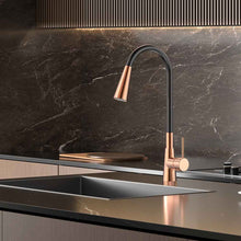 7242074BRG KITCHEN LINE HAVANA розово злато+черен сил.чучур