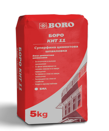 Борокит 11 - Суперфина бяла циментова шпакловка