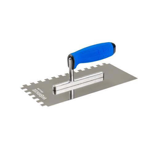 25836 Маламашка 13x27см, зъб 10x10мм, INOX WORKEE ПРОМО