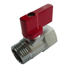 Кран сф. 1/2 F/M мини PN10 80°C никел