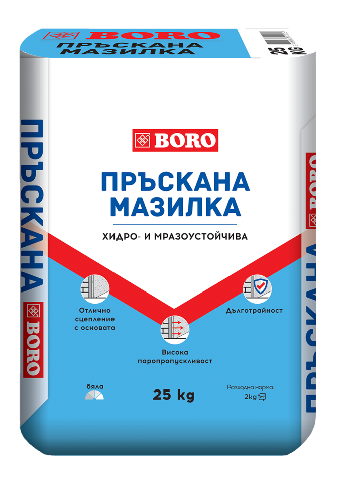 Пръскана Мазилка 25кг.