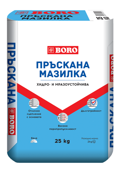 Пръскана Мазилка 25кг.