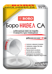 Боронивел СА - нивелираща смес на гипсова основа - 25 кг.