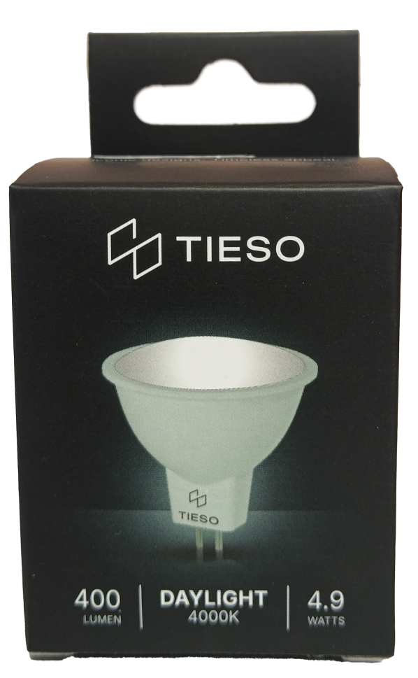 Tieso LED Лампа GU5.3 4.9W 4000K MR16 JCDR DOBdriver 220V