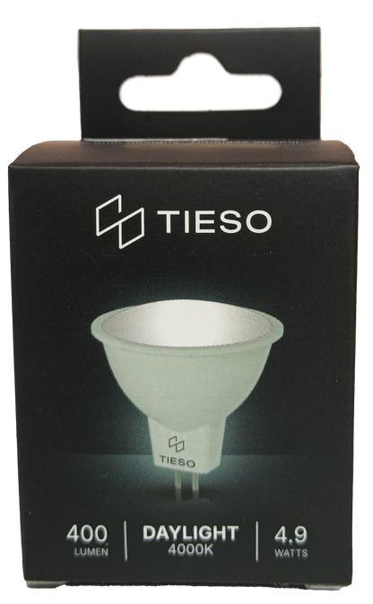 Tieso LED Лампа GU5.3 4.9W 4000K MR16 JCDR DOBdriver 220V