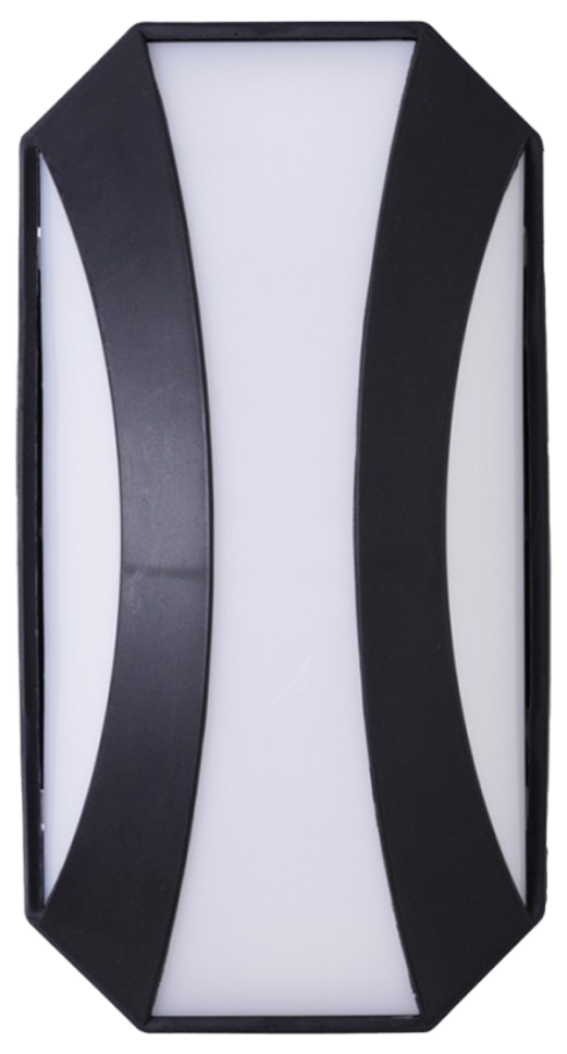 LED Аплик GOBI с черно 225x135x70 20W 4000K IP54 220V
