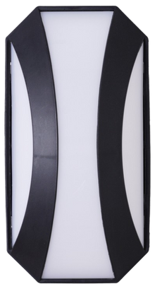 LED Аплик GOBI с черно 225x135x70 20W 4000K IP54 220V