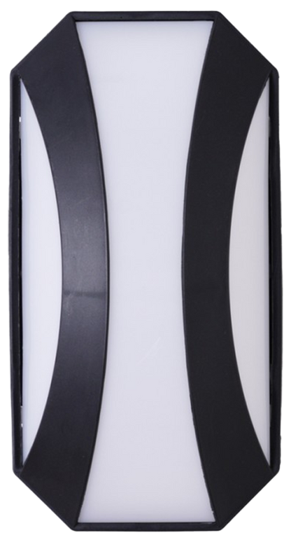 LED Аплик GOBI с черно 225x135x70 20W 4000K IP54 220V