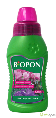BIOPON Тор течен за цъфтящи растения 0.250л BP-1087